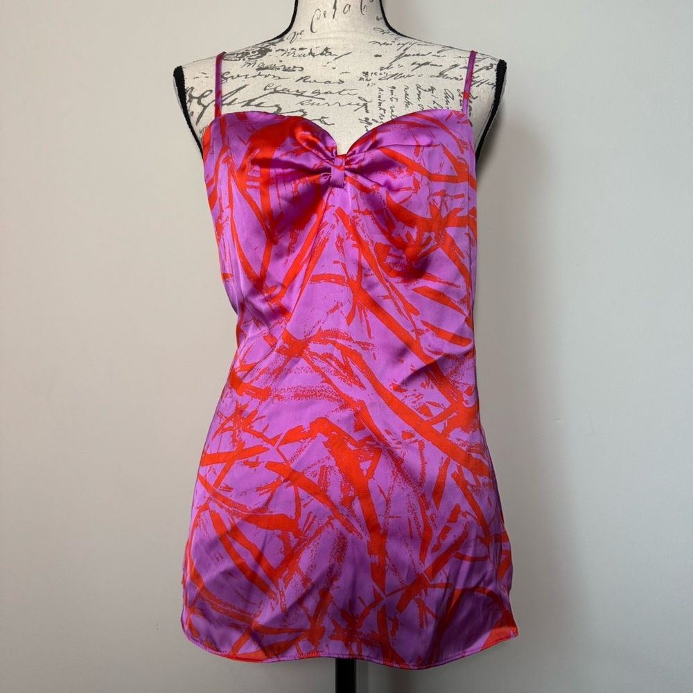 Sofia by Sofia Vergara Pink and Red Tank